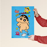 Crayon Shin-chan Butt Dance Pose Poster